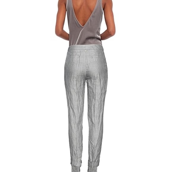 LORENA ANTONIAZZI Cotton/Silk Blend Pants (US 6 / EUR 42) * NEW * - Picture 3 of 7